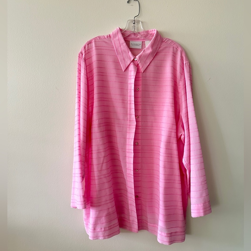 Pink Buttondown by Elisabeth‎